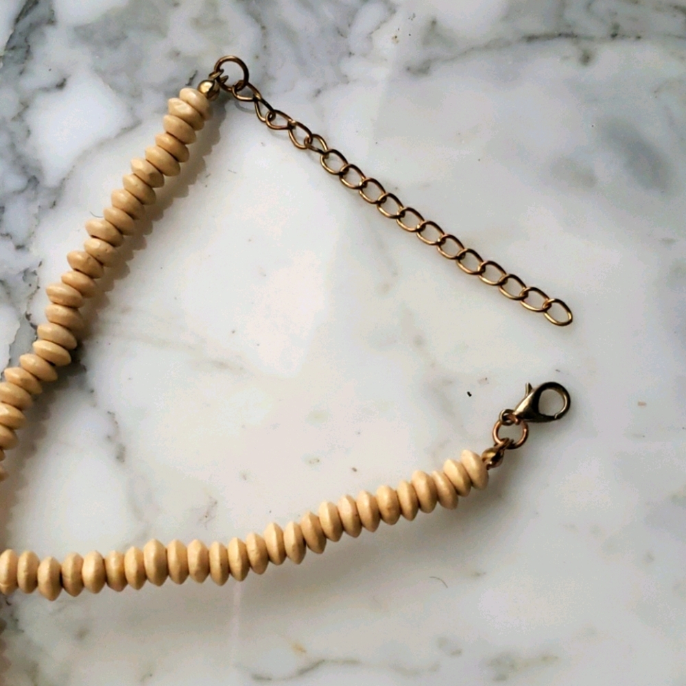 Beaded Statement Necklace - Picture 3 of 3